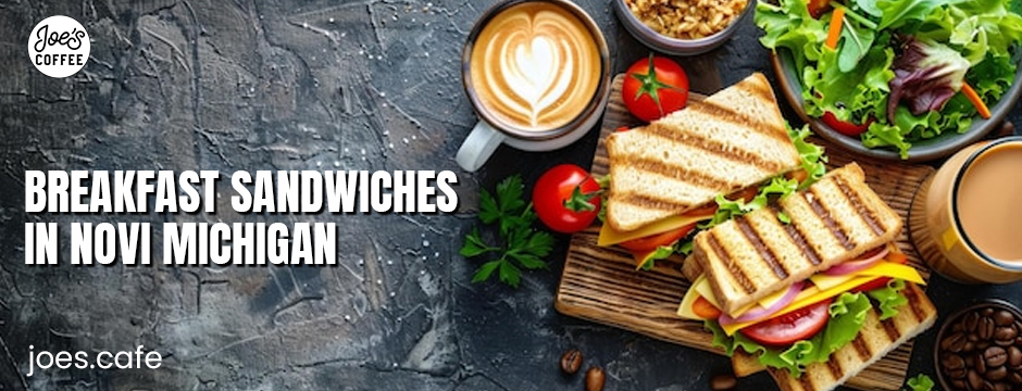 Breakfast sandwiches in Novi Michigan