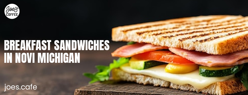 Breakfast sandwiches in Novi Michigan