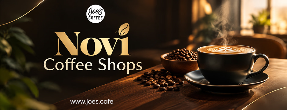 novi coffee shops